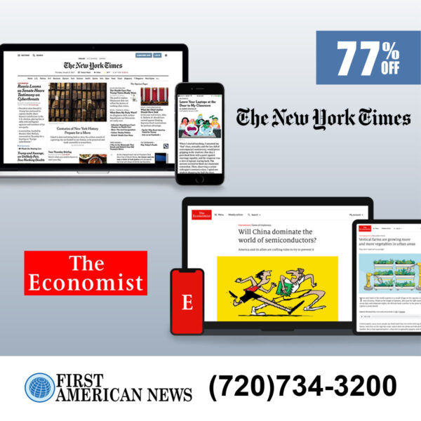 The Economist and The NYT Digital Combo for 3 Years