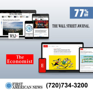 WSJ and The Economist Digital Combo for 3-Year at 77% Off