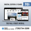 The WSJ Digital Subscription for 3 Years at 70% Off