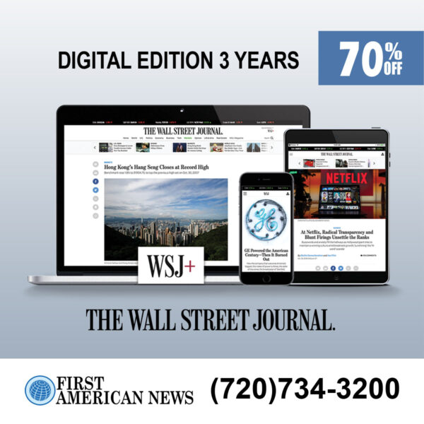 The WSJ Digital Subscription for 3 Years at 70% Off