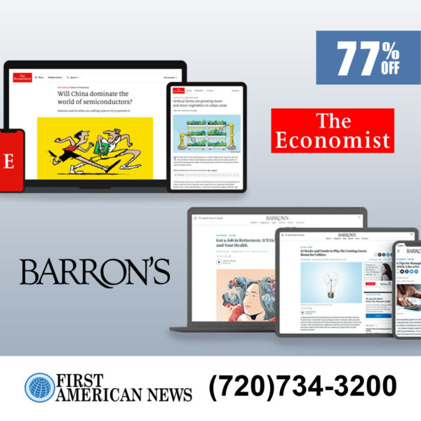 Get The Economist and Barron's Digital Subscriptions for $129