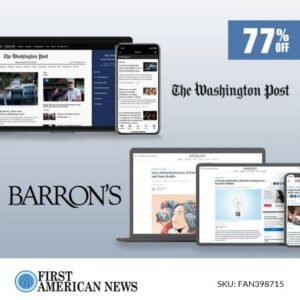 The Washington Post and Barron's Bundle: Digital Subscription for $199