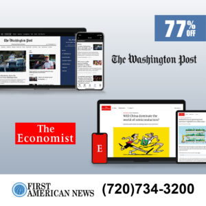 The Economist and Washington Post Digital Subscription for $129