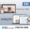 Barron's Newspaper and The FT Subscription for $129