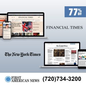 The NY Times and The FT Newspaper Digital Subscription 5-Year