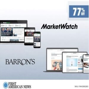MarketWatch and Barron’s Digital Subscription – 1 Year (77% Off) Home / MarketWatch and Barron's Subscription 00 : 02 : 13 : 25 Save Up To 77% Off! MarketWatch and Barron’s Digital Subscription – 1 Year (77% Off)
